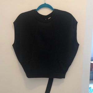 Whistles backless high-neck top